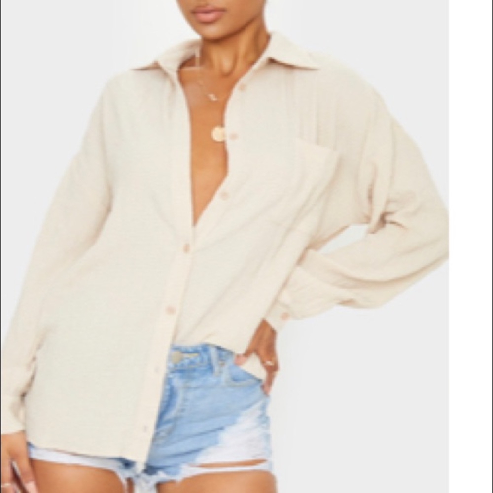 Brand New Plt oversized shirt S